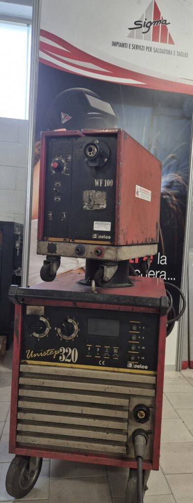 MIG SELCO UNISTEP 320 H2O USATO 400V